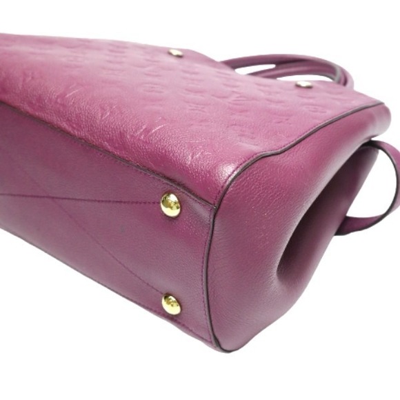 Louis Vuitton Monogram Montaigne MM 2way Purple Handbag - Picture 8 of 16